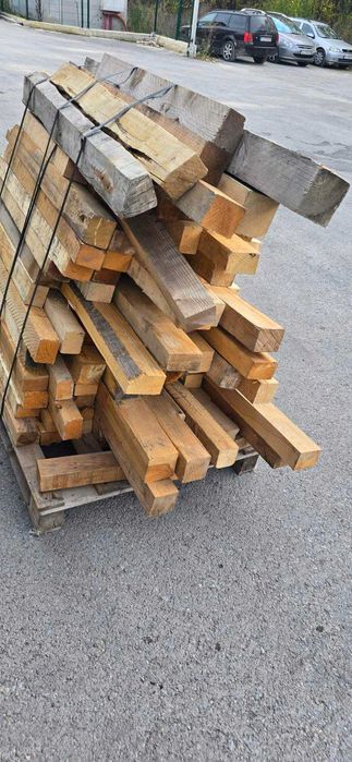 дърва греди чам калибрирани 1 кубик