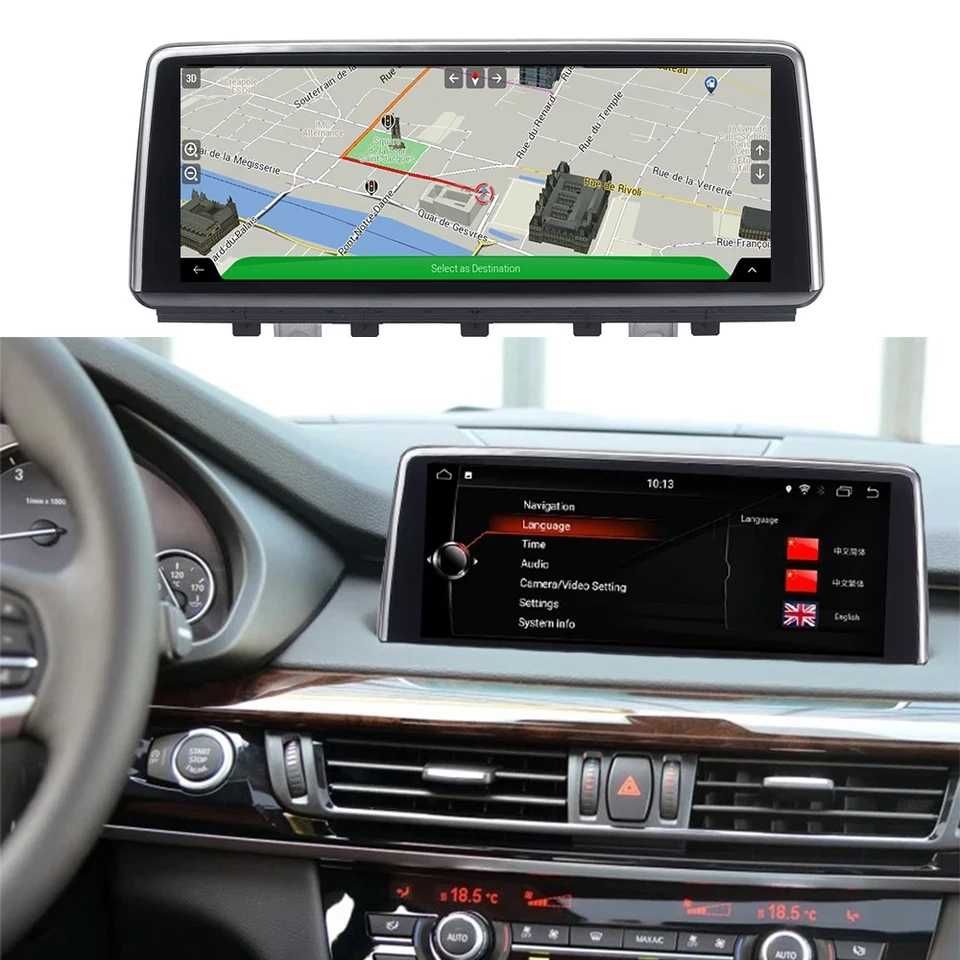 Navigatie BMW X5 F15 GPS Bluetooth Internet 4G Wi-fi