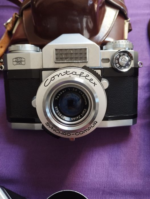 Aparate foto Praktica PL nova si Zeiss Ikon