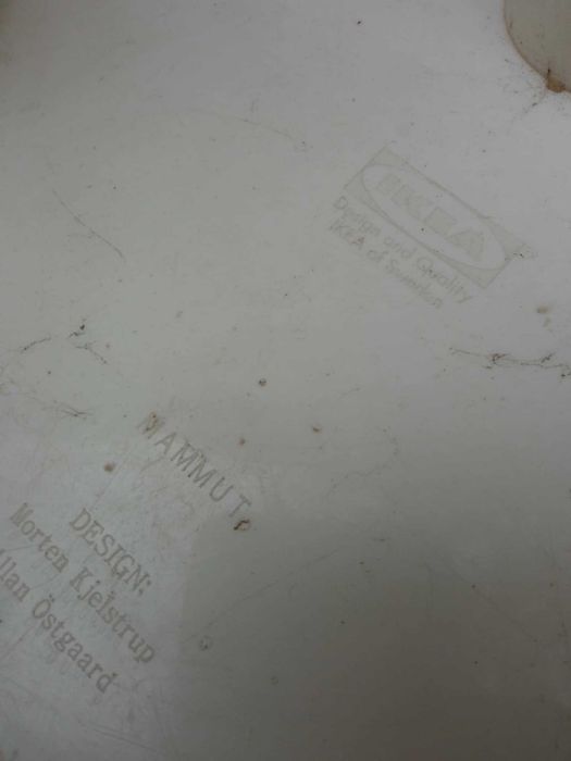 7 бр. Детско столче-табуретка MAMMUT (ikea)