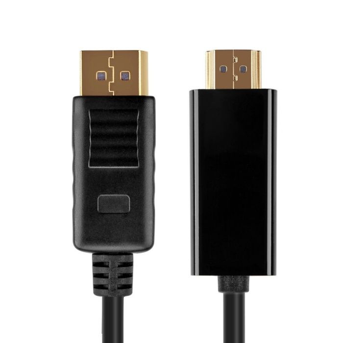 Cablu convertor DisplayPort - HDMI pt laptop PC placa video Full HD