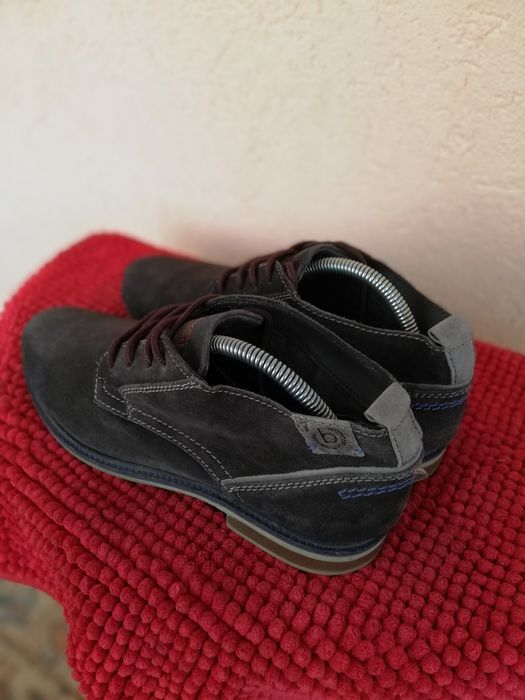 Ghete nr 44 Bugatti piele întoarsă