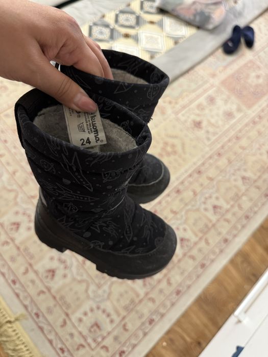 Зимние сапожки Kuoma 24 размер на мальчика