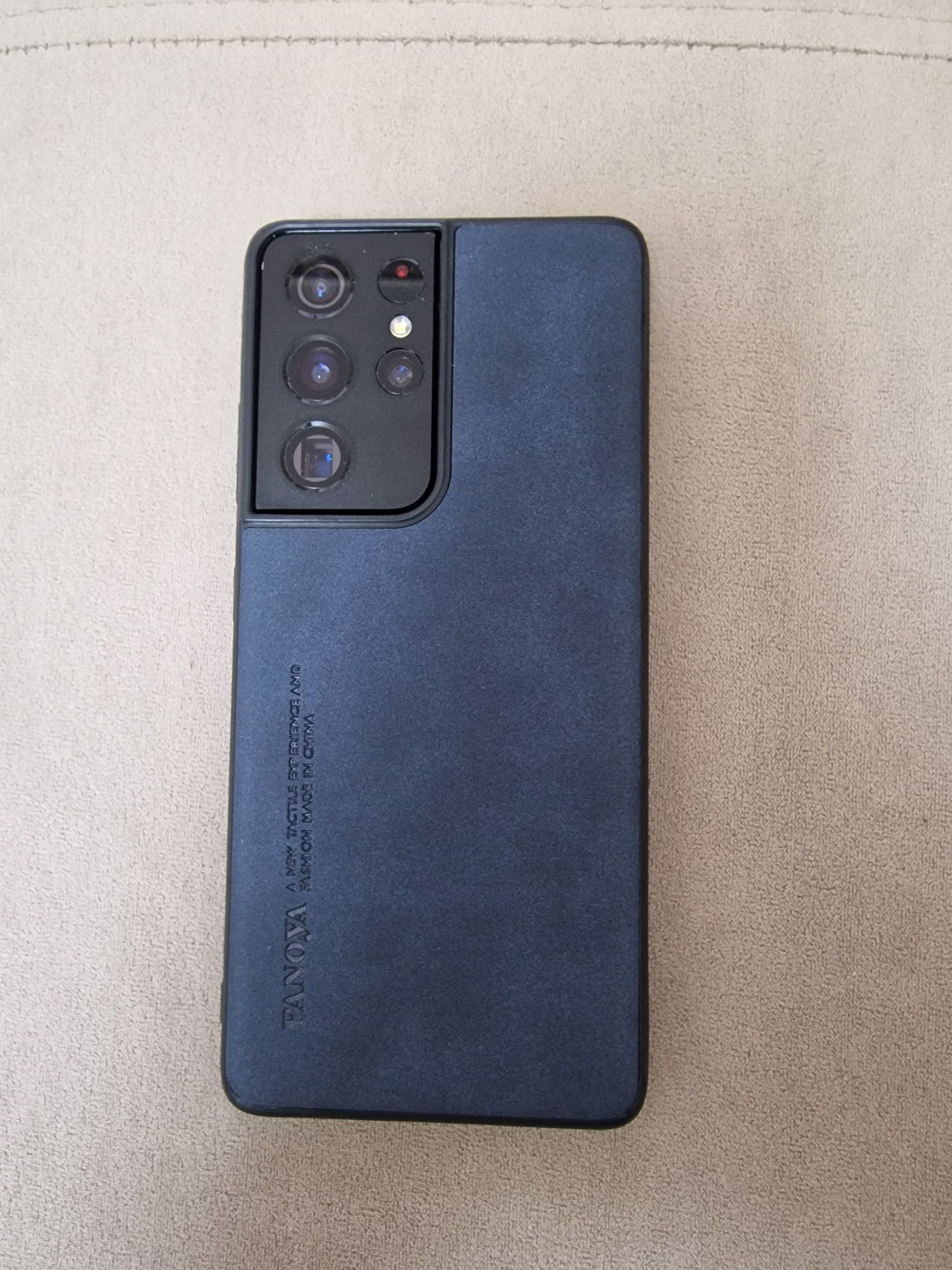 Чехол для Samsung s21 Ultra (синий)