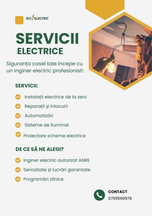 ELF Electric Inginer electrician atestat ANRE
