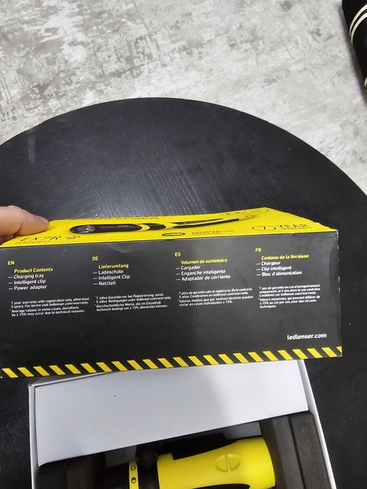 Lanternă profesională Ledlenser EX7R – NOUĂ, originală – pentru zone c