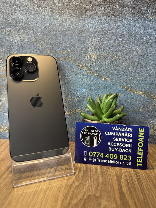 Iphone 14 Pro/128Gb/Garantie 2Ani Centrul de Telefoane/Rate