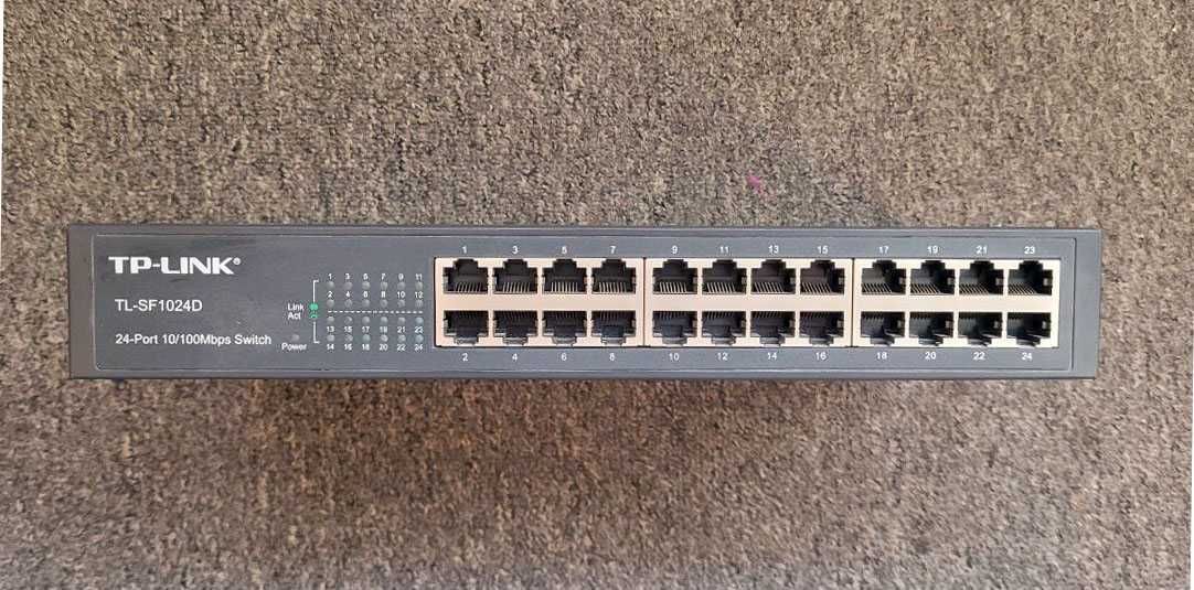Tp Link TL-SF1024D 24-портовый 10/100 Мбит/ коммутатор