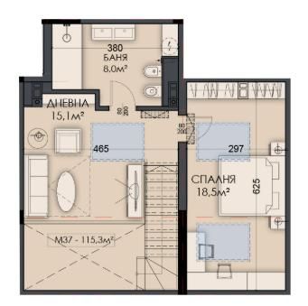 Продава се Мезонет в Варна, Виница - 152 кв.м за 894 €/кв.м - Снимка #1