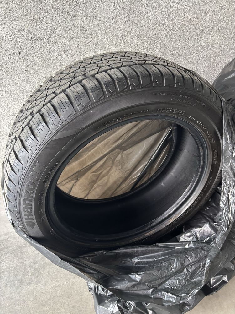 2 броя гуми 215/55/17 Hankook Kinergy 4s всесезонни
