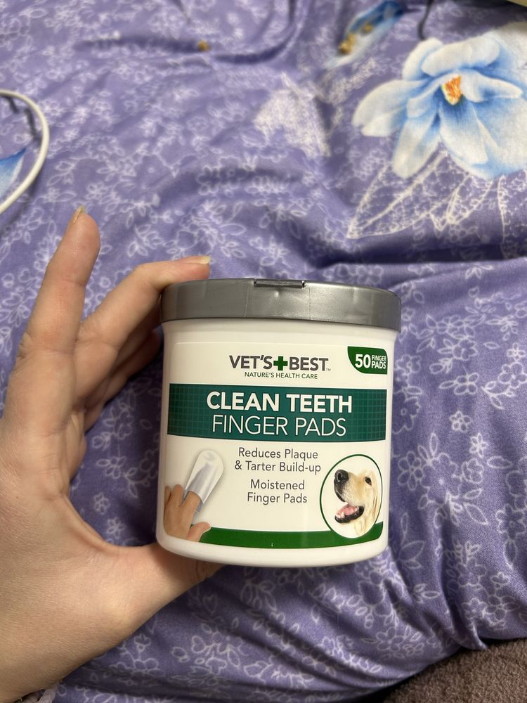 Vet’s Best - Servetele dentare pentru caini NOU