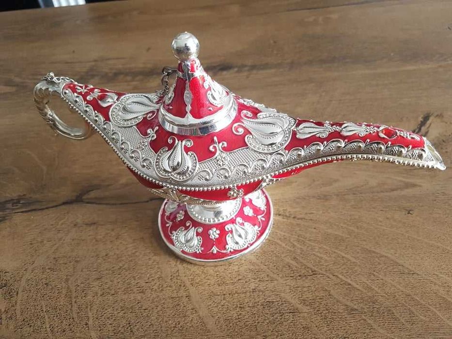 Lampa lui Aladdin din Dubai (rosu, mare) | Perfect pt cadou