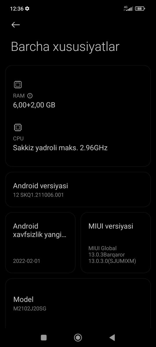 POCO X3 PRO sotiladi