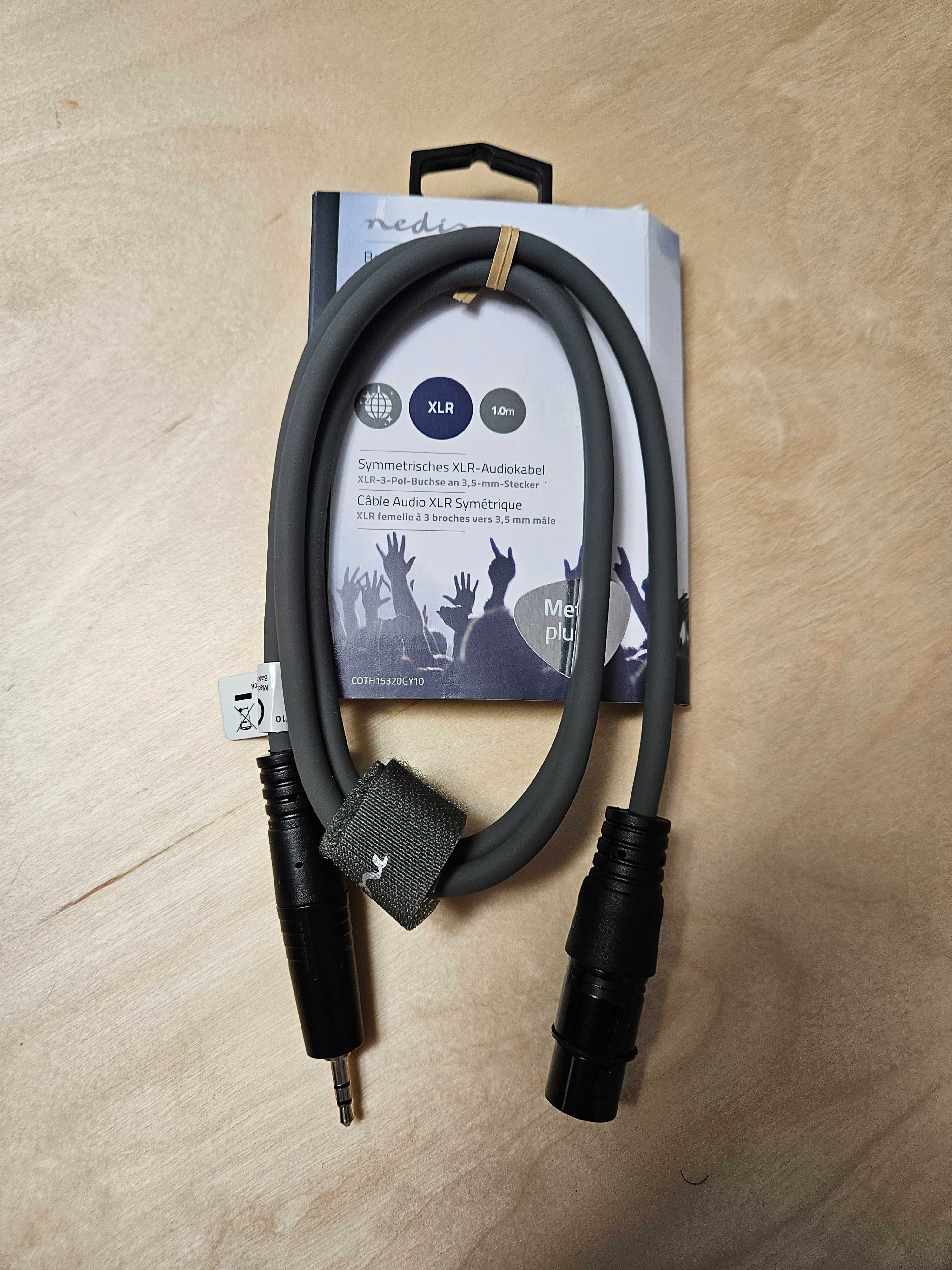 Cablu Audio XLR 3-Pin mama la Jack 3.5 mm tata