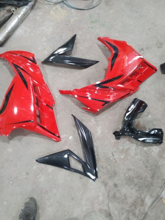 Moto plastik kawasaki