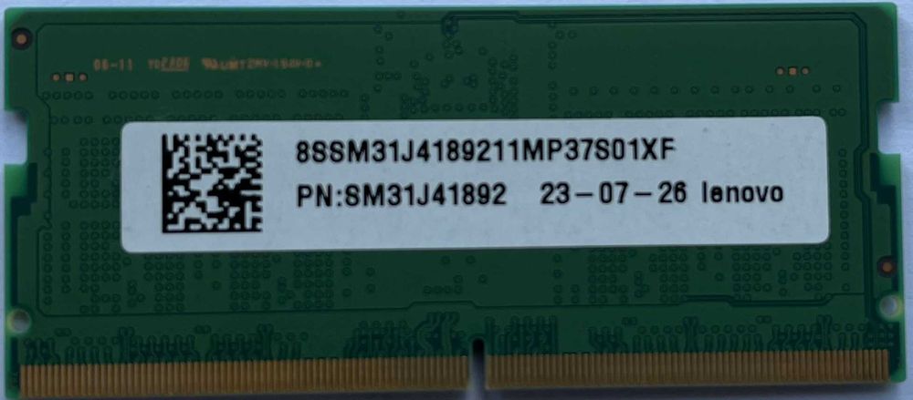 Оригинална Памет - Samsung 8GB DDR5 5600MHz SODIMM RAM SM31J41892