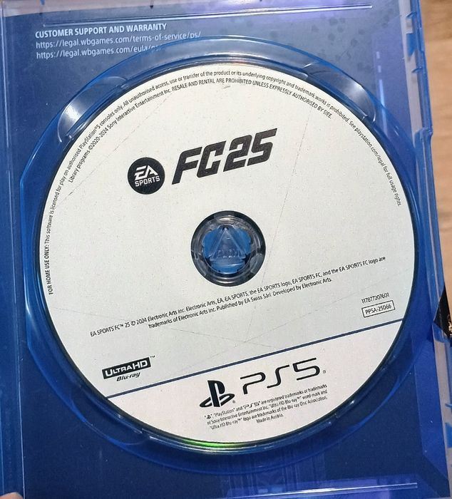 Футбол игра FC25 за PS5