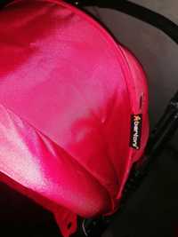 Количка:Bertoni ASTRA Black&Red с летен, зимен кош и кошница