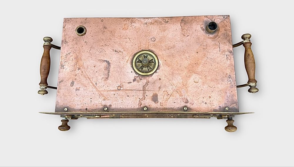 Sterilizator medical vechi cupru și alamă design inedit