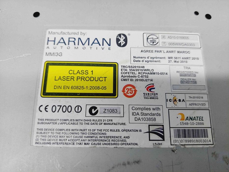 Unitate multimedia Audi A8 D4 (4H2, 4H8, 4HC, 4HL) [Fabr 2009-2018] 4