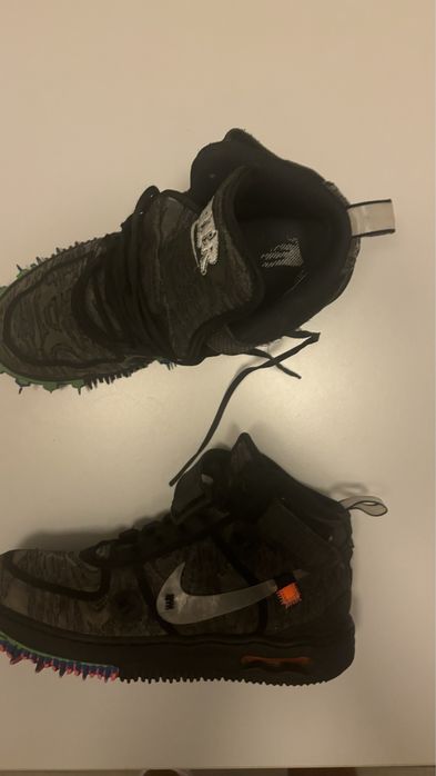 af1 black off white mid