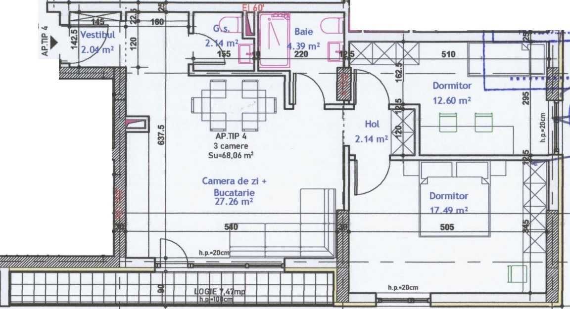 Ofertă! P-ta Presei-Petrom City, 3-4 cam, 76-100 mp/util, 228.000 Euro