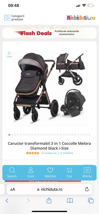 Carut 3 in 1 coccole