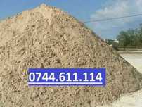 Nisip gazon, nisip spalat, nisip pufar, balast, sort, ciment, fier