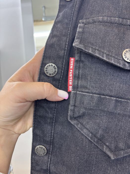 Продам джинсовую мотокуртку STARKS size L