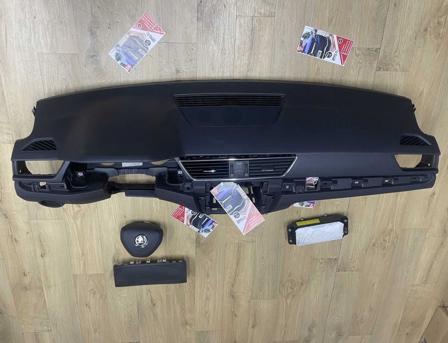 Skoda Superb 3 - plansa de bord - kit airbag - se vinde si pe bucati