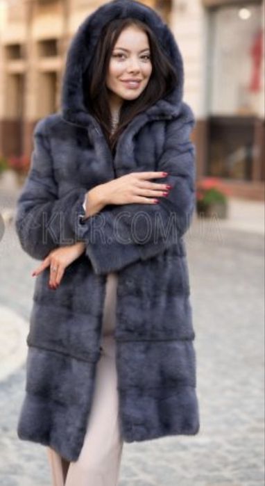 Продается норковая шуба б/у, трансформер, 44 размер