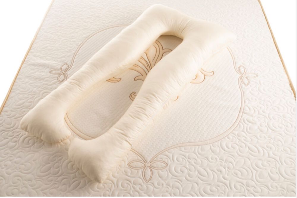 Възглавница за бременни с памучен сатен Medico Pure Cotton