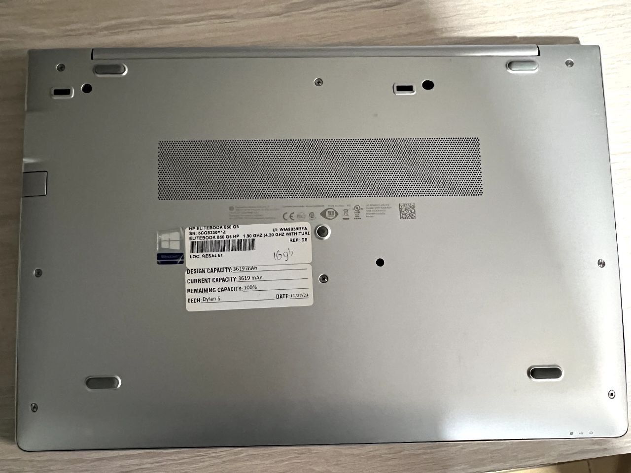 HP Elite Book 850 G5

Hp Elite Book 850 g5 
Полност