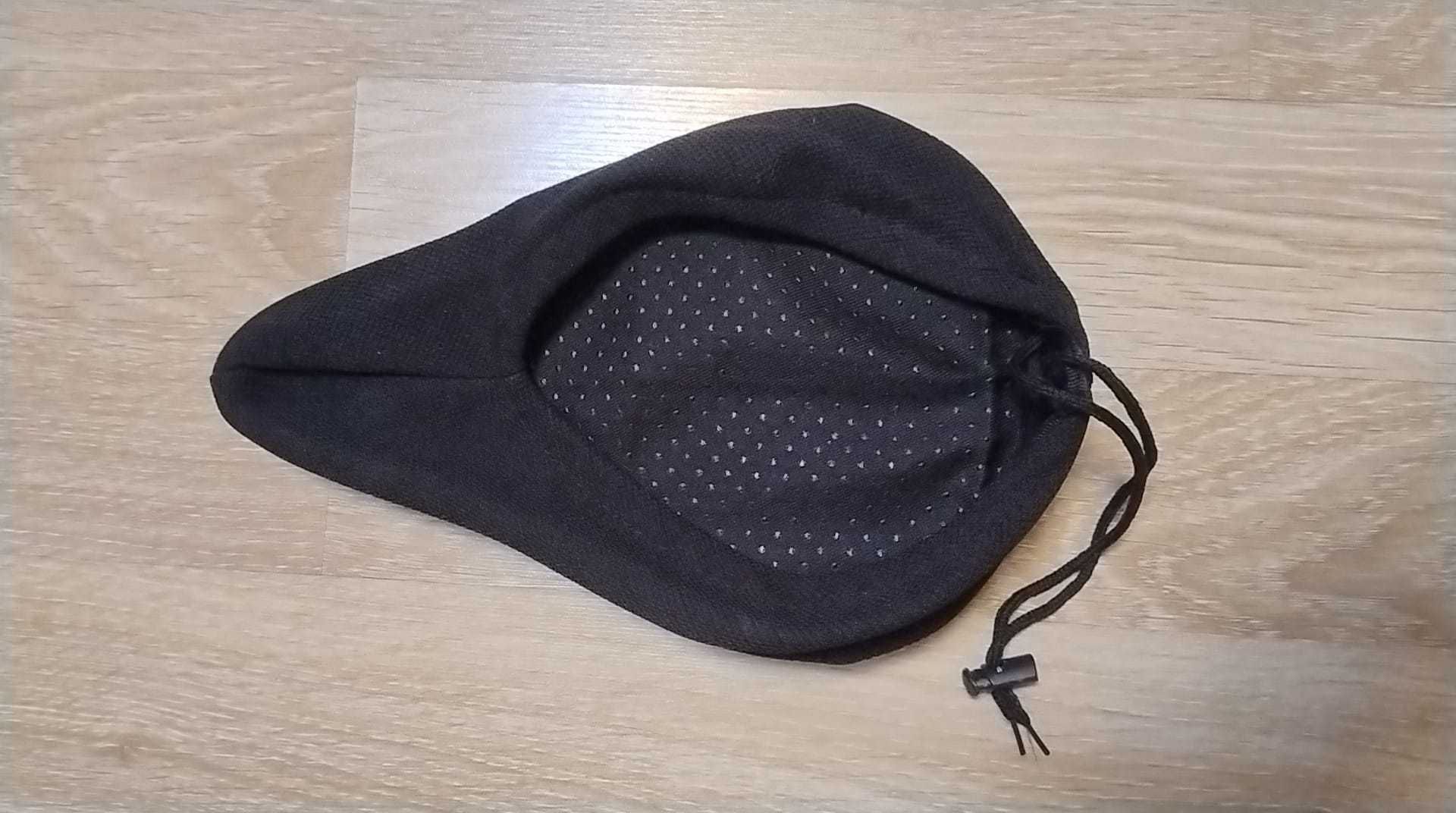 Husă pentru șa bicicletă Dunlop, material textil + gel, 28x19 cm