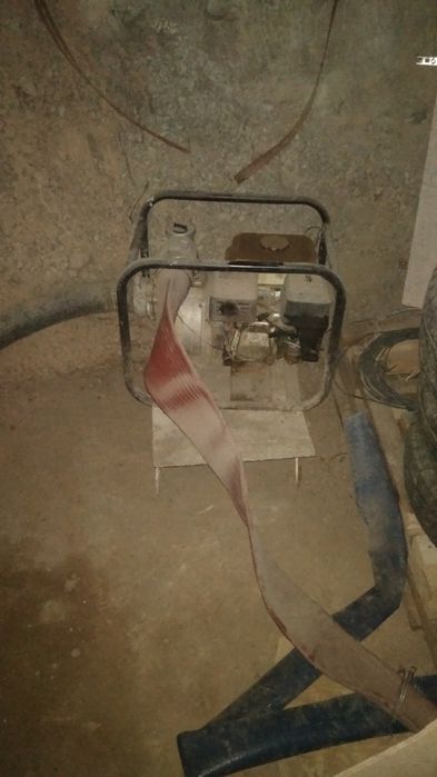 Мотопомпа, 4-5 йилдан буён ишлатилмайди.