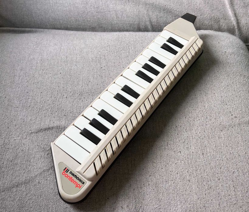 Bontempi Diamonica instrument de suflat cu clape - Italia - vintage