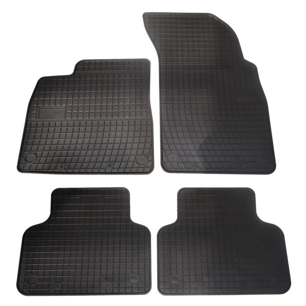 Set covorase auto din cauciuc Audi Q7 2015-, presuri BestAutoVest, negre, 4 buc