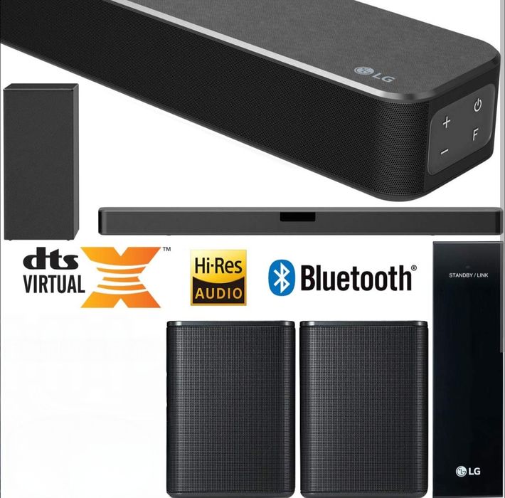 Sound bar LG SN5Y + SPK8-S surround speakers 400W+160W