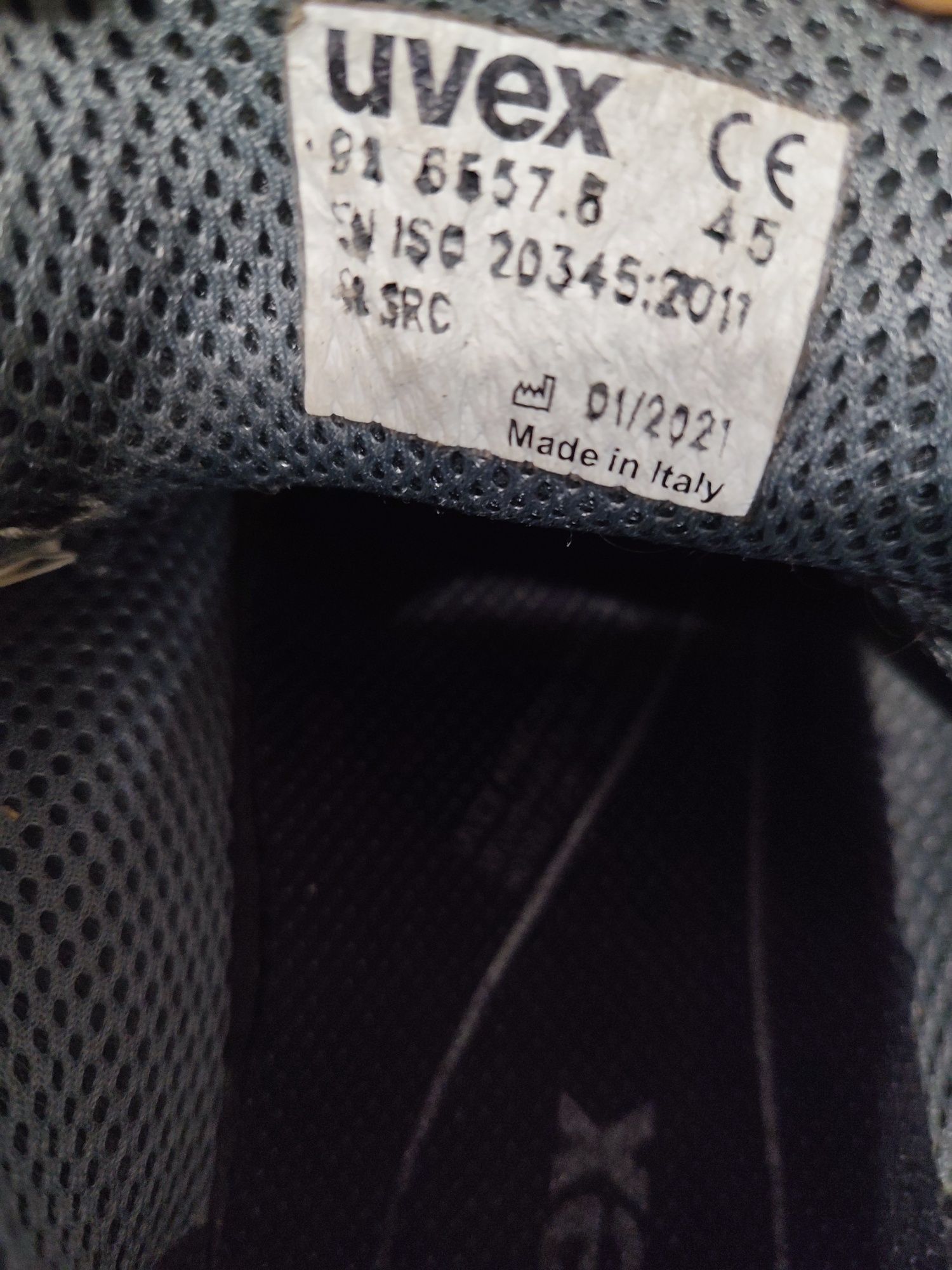 Adidas Nr 45 Uvex pantofi protecție bombeu metalic