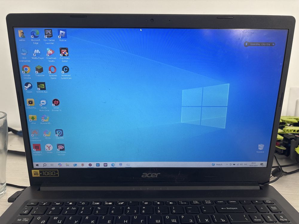 ПРОДАМ Acer aspire 3 с core i3 7th gen с GeForce mx130