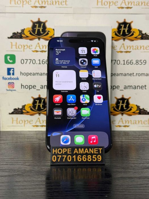 Hope Amanet P10/iPHONE 16 PRO MAX 512 GB