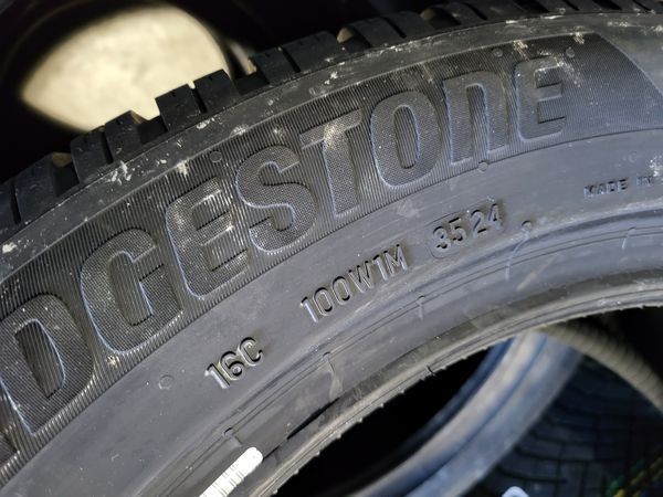 255/50/19 BRIDGESTONE 4бр