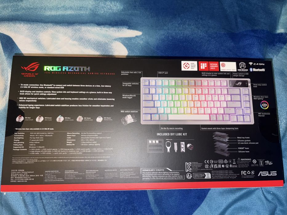 Tastatura de gaming ROG Azoth