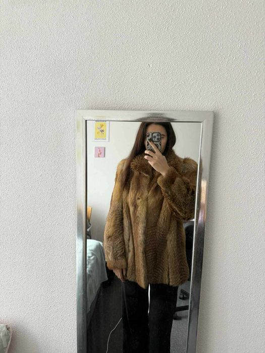 Палто от естествен косъм