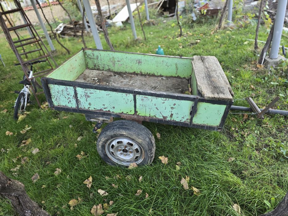 Ремарке за фреза или малко тракторче