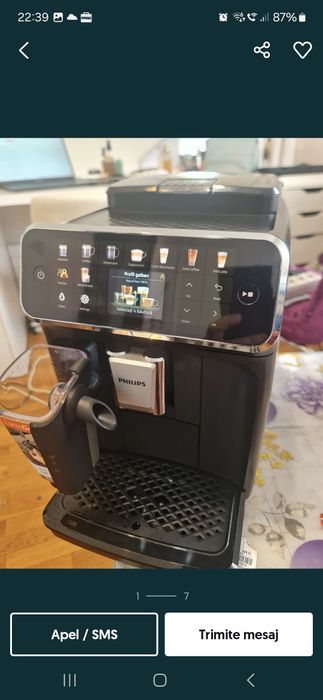 Reparații aparate cafea philips