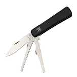 Briceag pescaresc IdeallStore®, Fisherman Tool, otel, 17.5 cm, negru