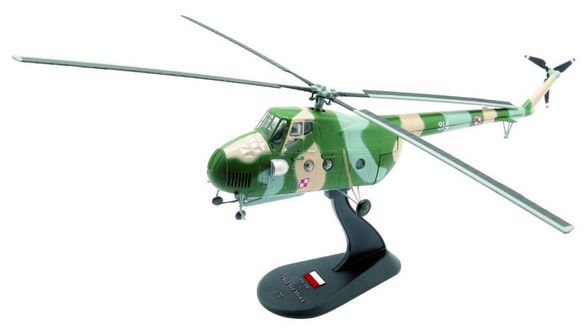 Хеликоптер AMERCOM -- MIL MI - 4A 1:72 Poland.