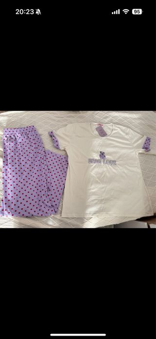 Set pijama 2 piese 3XL-5XL