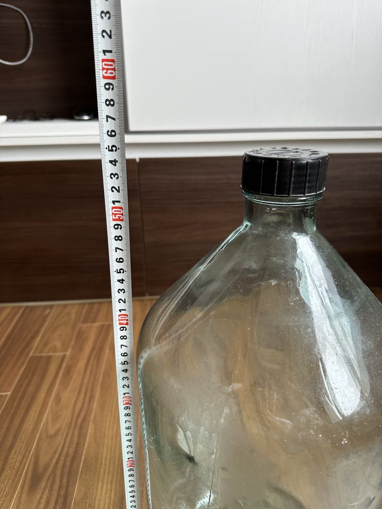 Бутыль стеклянная 20 литров советская